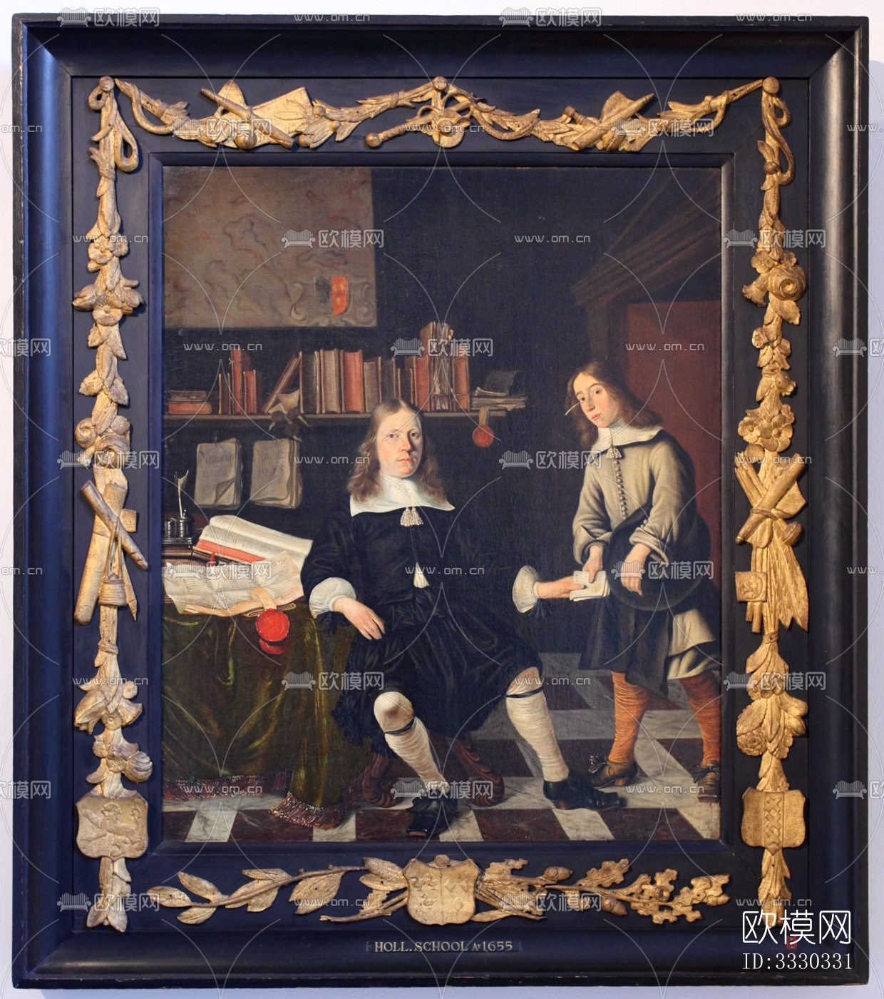 欧式古典装饰画下载