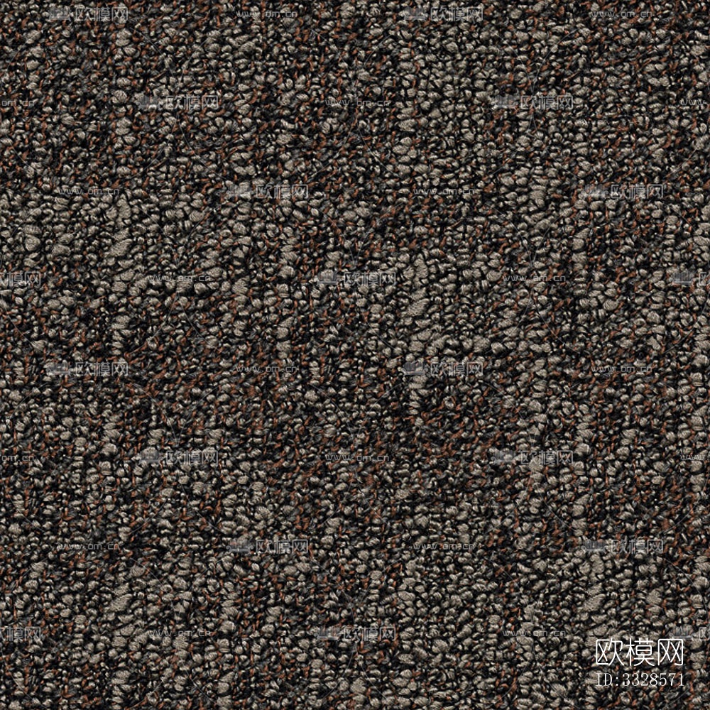 无缝现代酒店办公室黑灰色粗纹肌理满铺地毯地垫下载
