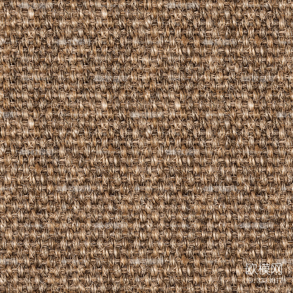 无缝日式侘寂茶室棕色草编亚麻剑麻黄麻编织地毯地垫下载