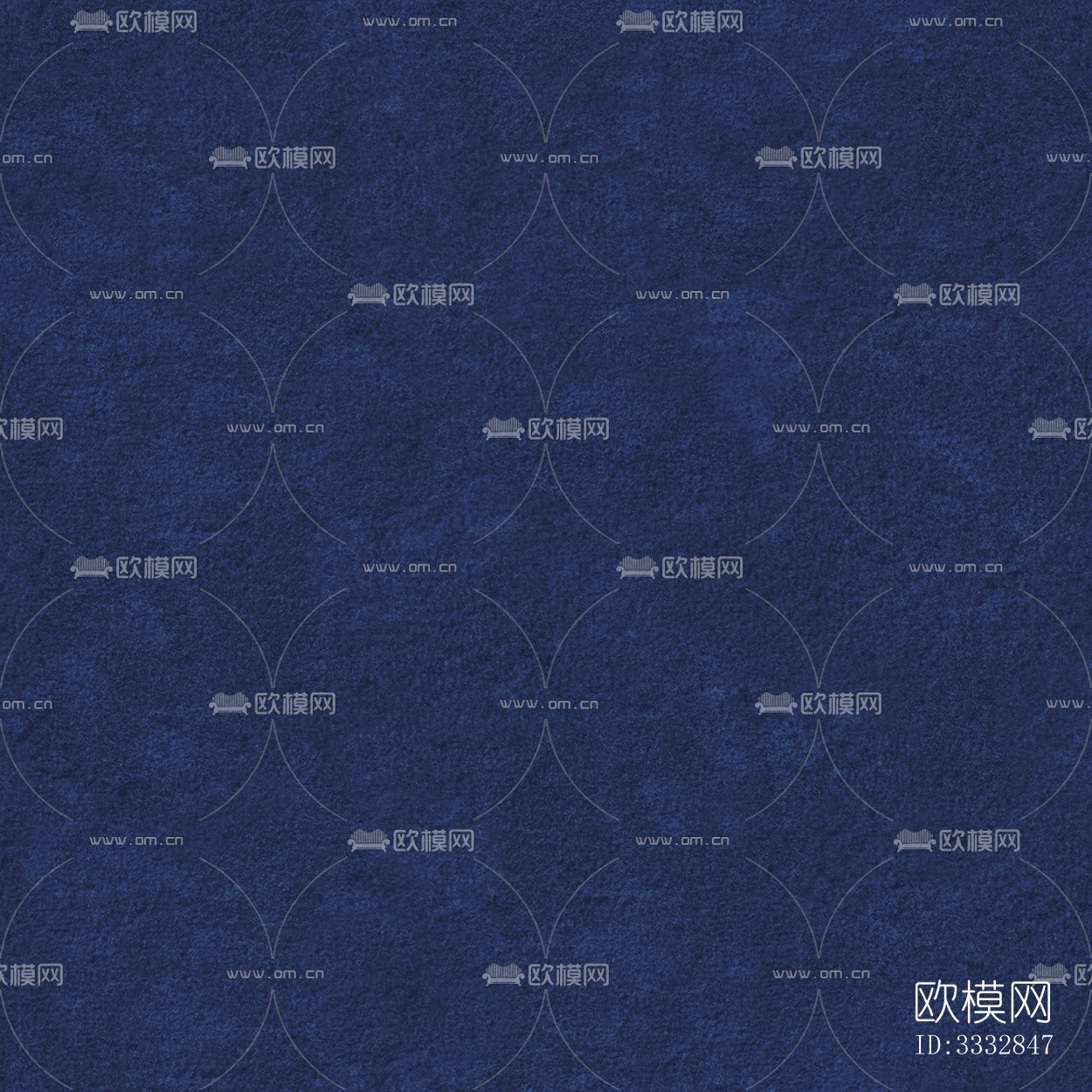 无缝蓝色天鹅绒布纹布料面料下载