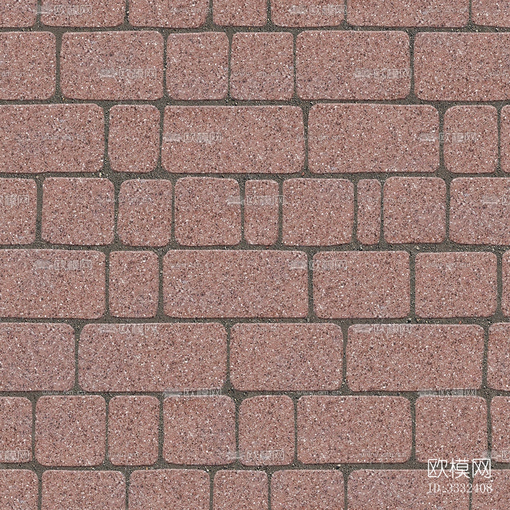 无缝灰色方形拼花地砖人行道路地面街道广场铺贴下载