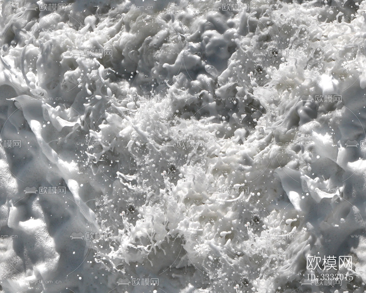无缝白色水波纹水面水池浪花海浪纹理下载