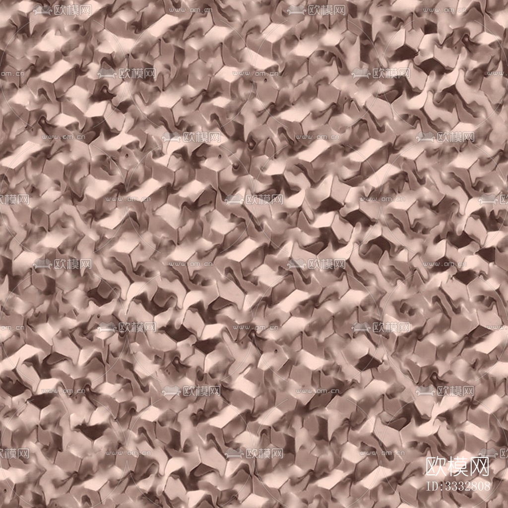 无缝粉金色水波纹不锈钢锤纹金箔银箔压花金属板下载