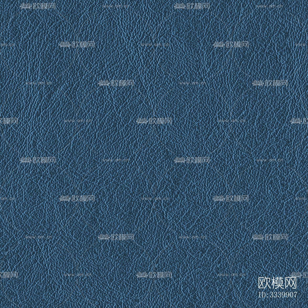 无缝蓝色磨砂细纹皮革下载