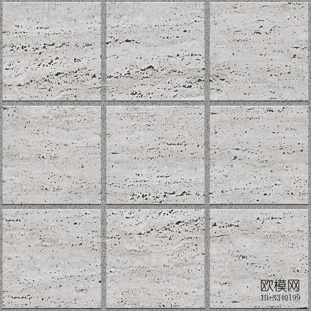 无缝花岗岩石材拼花地砖人行道路地面广场铺贴下载