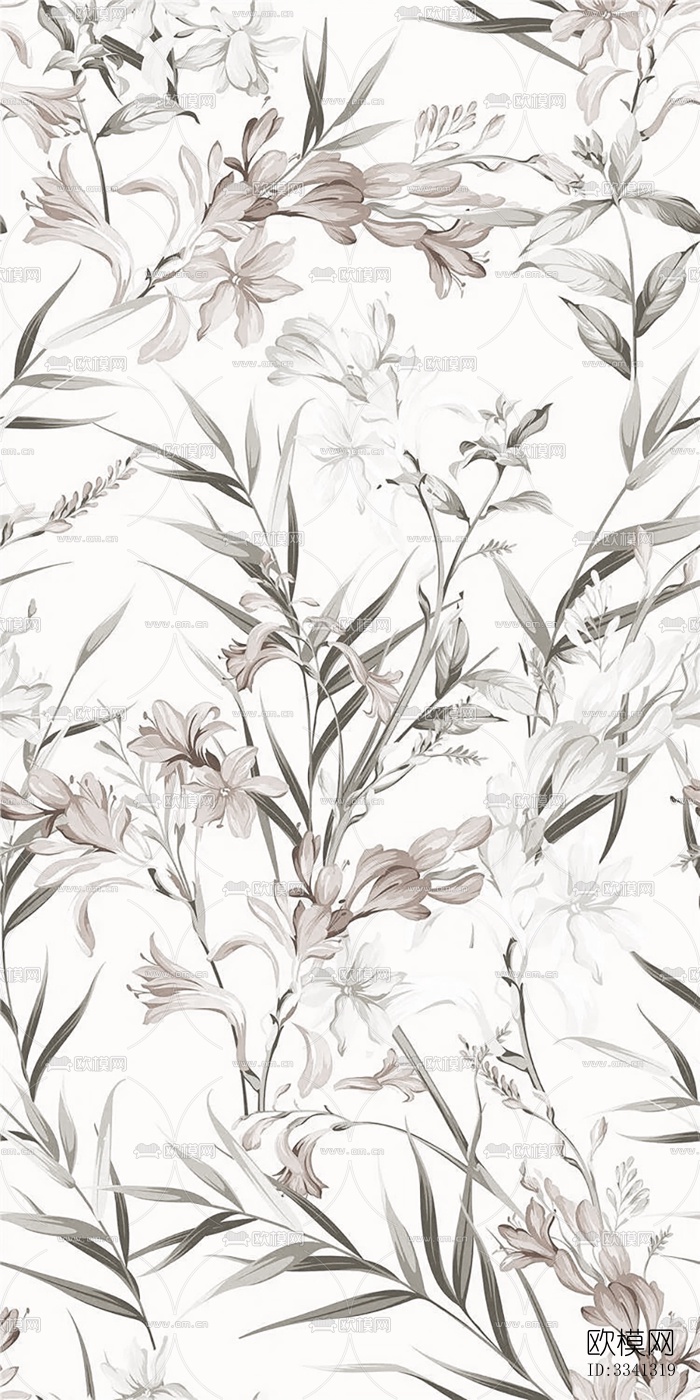 法式复古花砖 墙砖下载