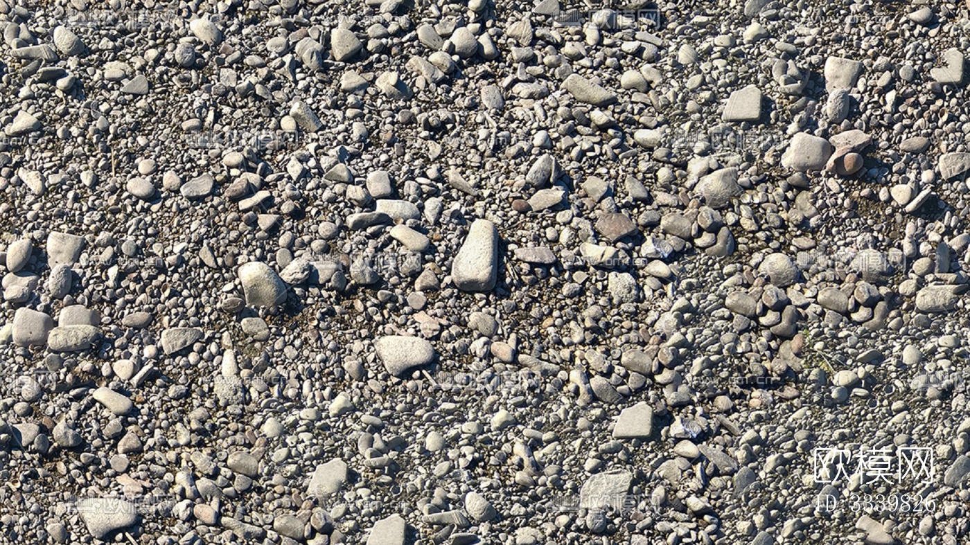 无缝灰白色石子石头砾石鹅软石碎石水洗石地面下载