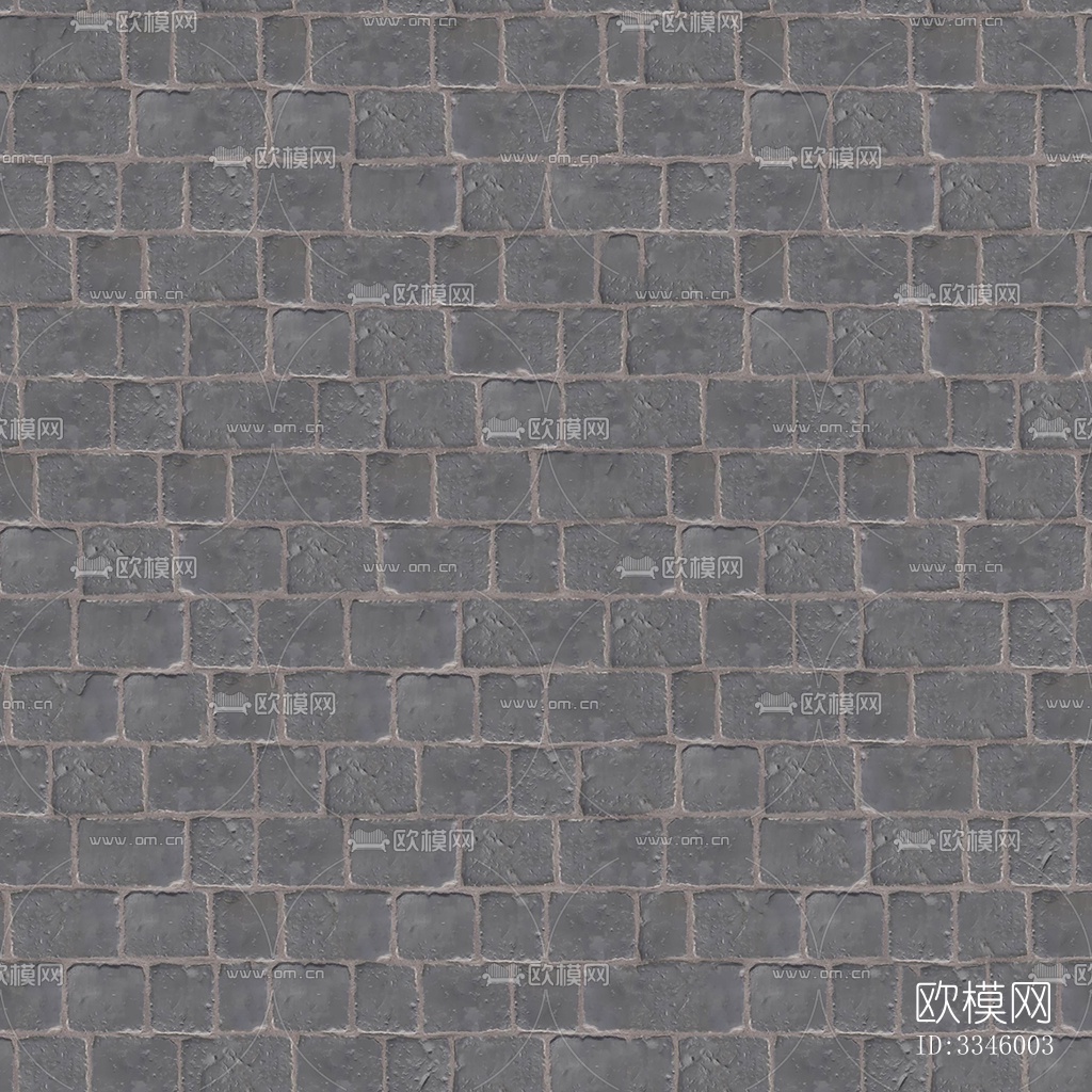 无缝灰色方形拼花地砖人行道路地面街道广场铺贴下载