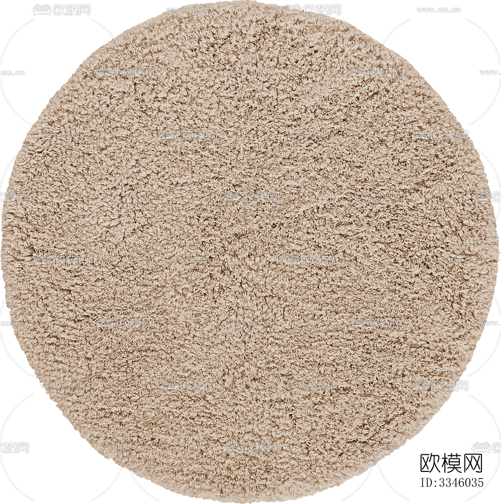 免扣圆形毛绒地毯下载