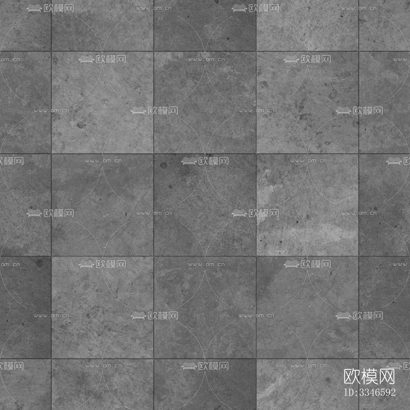 无缝灰色仿古做旧地砖贴图下载