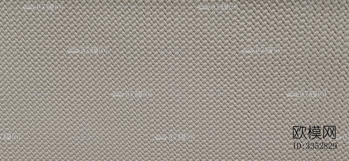 浅灰咖色菱型编织皮革贴图下载