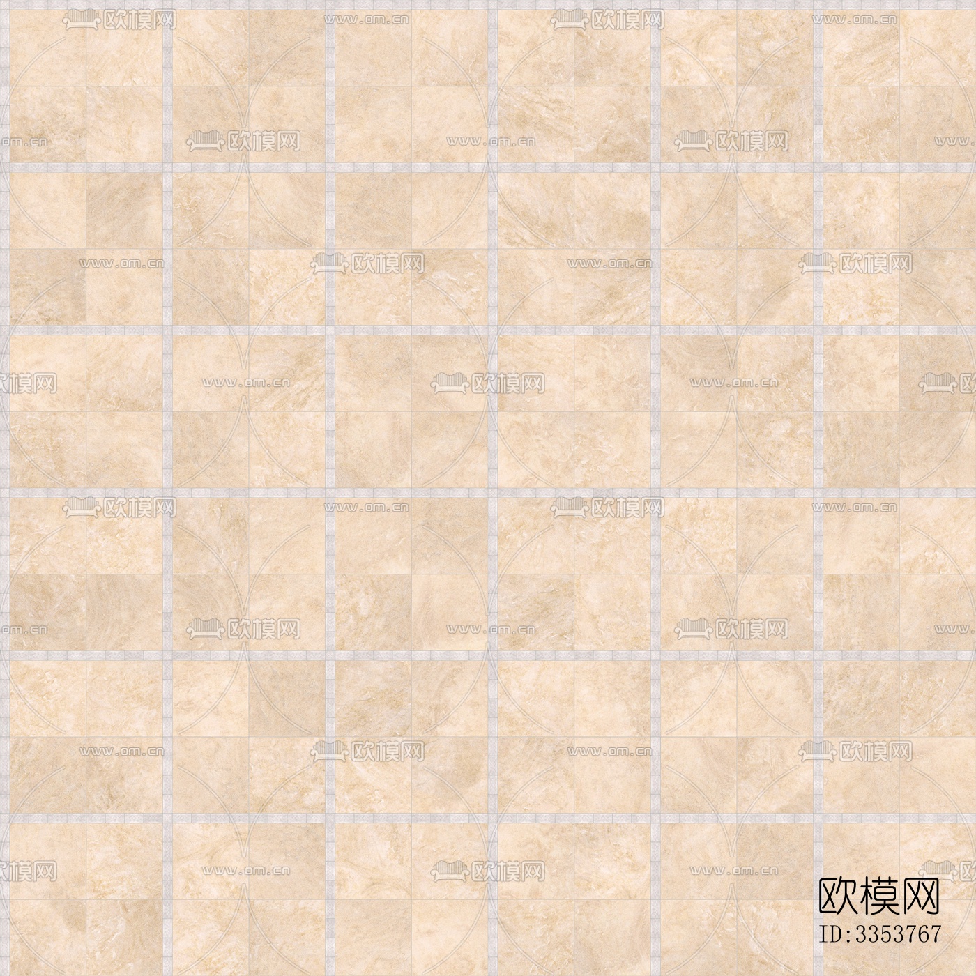 无缝现代黄色洞石大理石石材几何拼接拼花图案瓷砖地砖墙砖下载