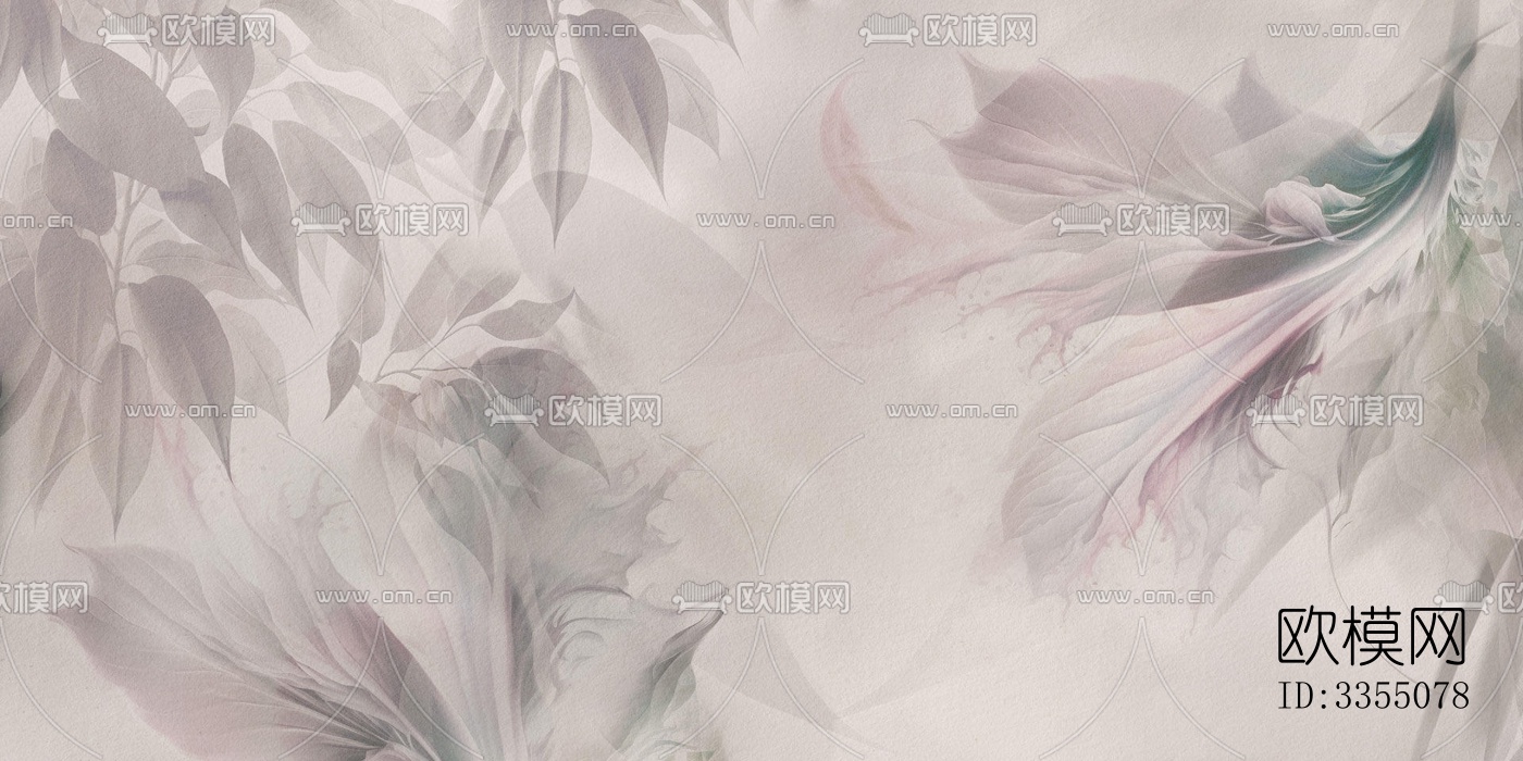 印花植物壁纸下载