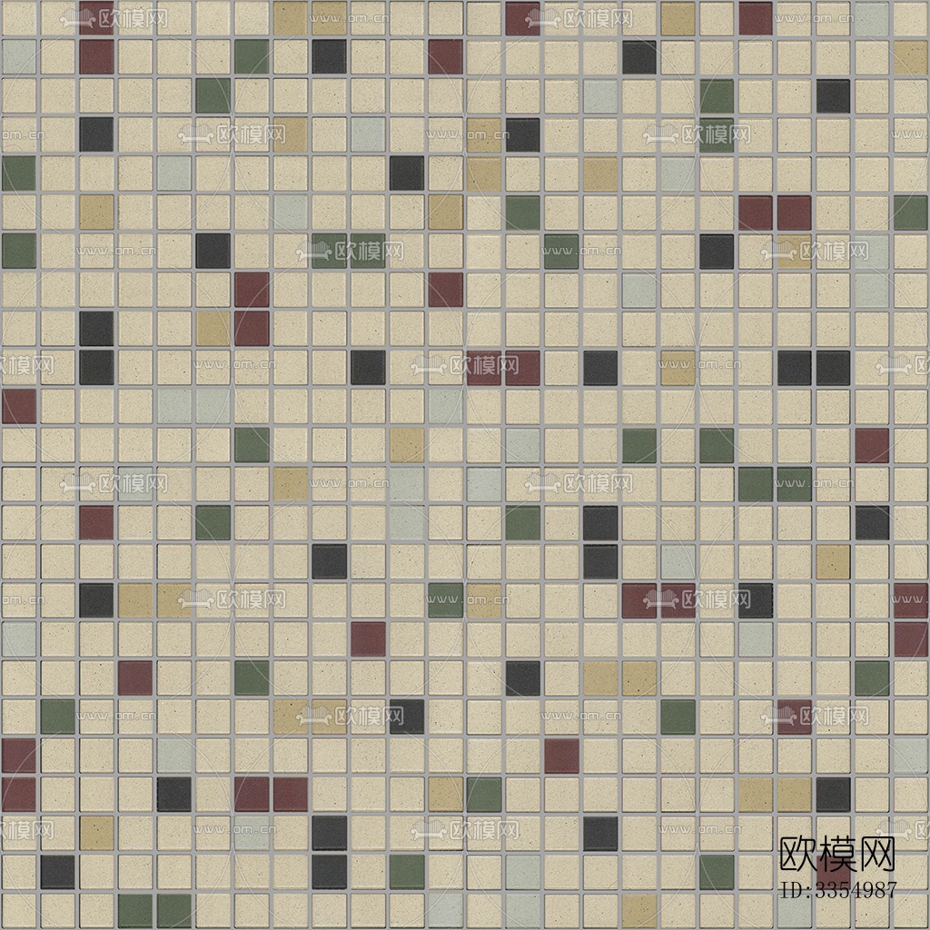 无缝彩色马赛克瓷砖石材方格子砖拼花地砖墙砖瓷砖下载
