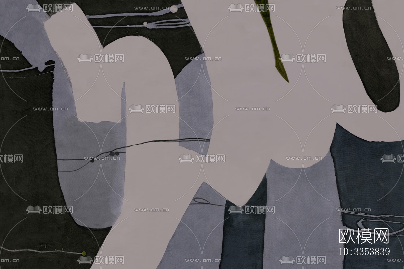 米灰色几何线条壁纸下载