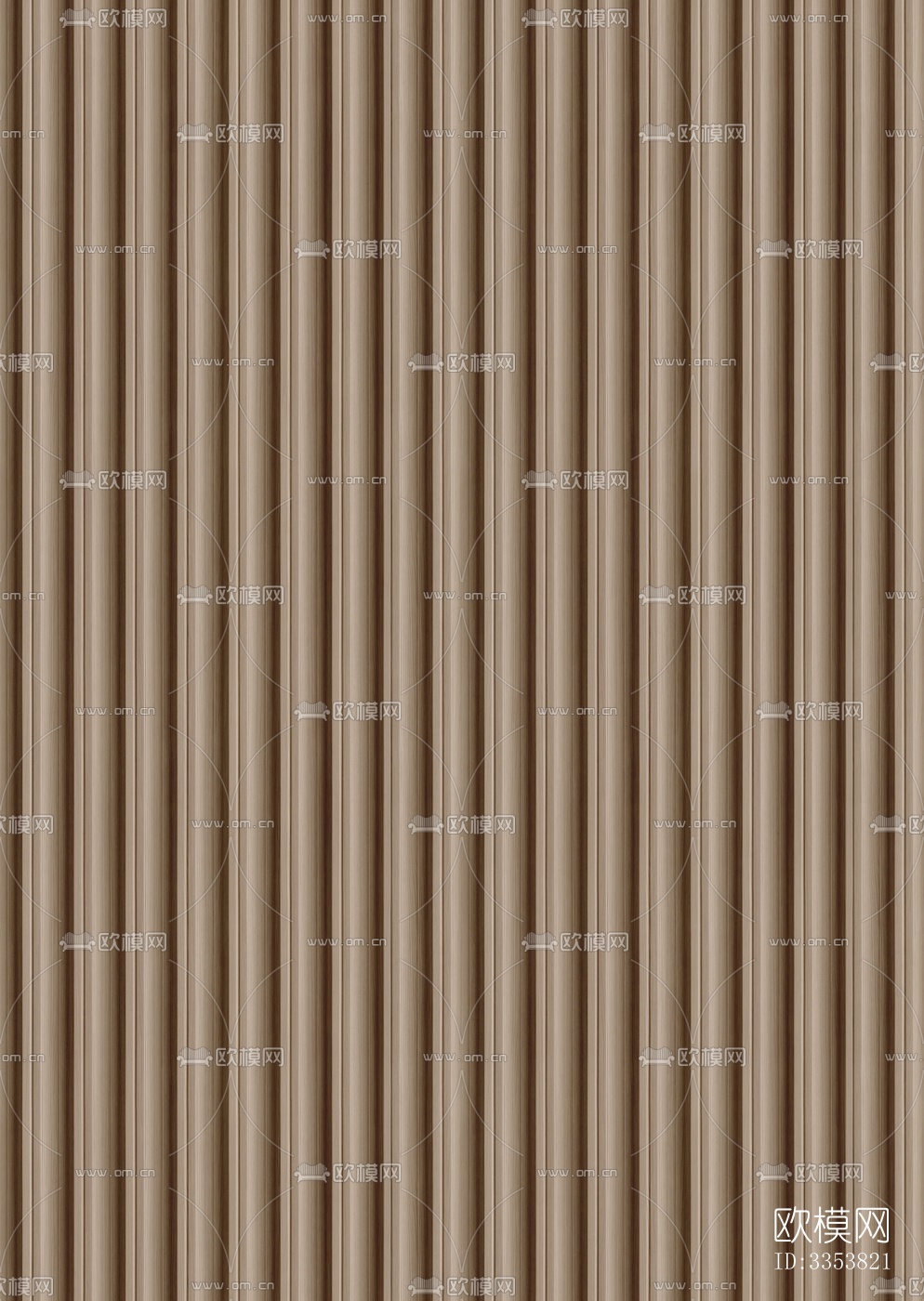 无缝暖色木纹格栅板长城板贴图下载