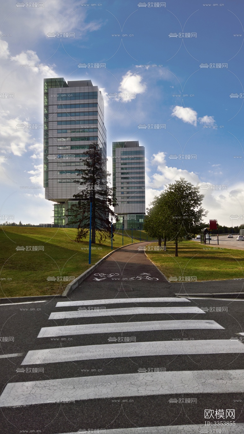 市区城市广场建筑乡村景观风景下载