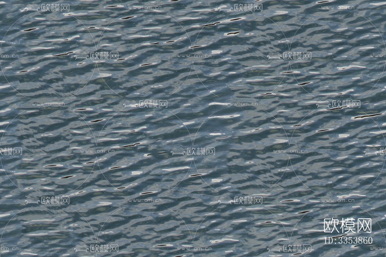 无缝蓝色水波纹水面游泳池水池浪花海浪纹理下载