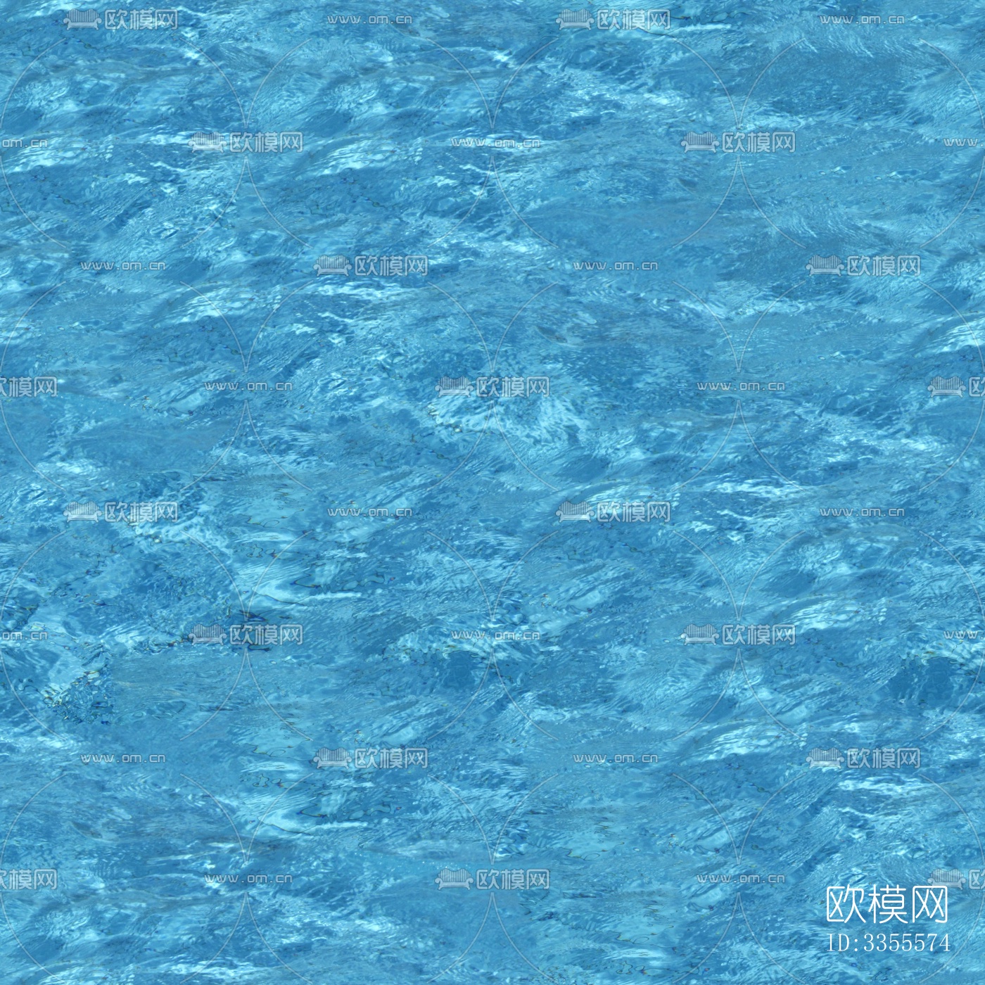 无缝自然水波纹水面纹理贴图下载