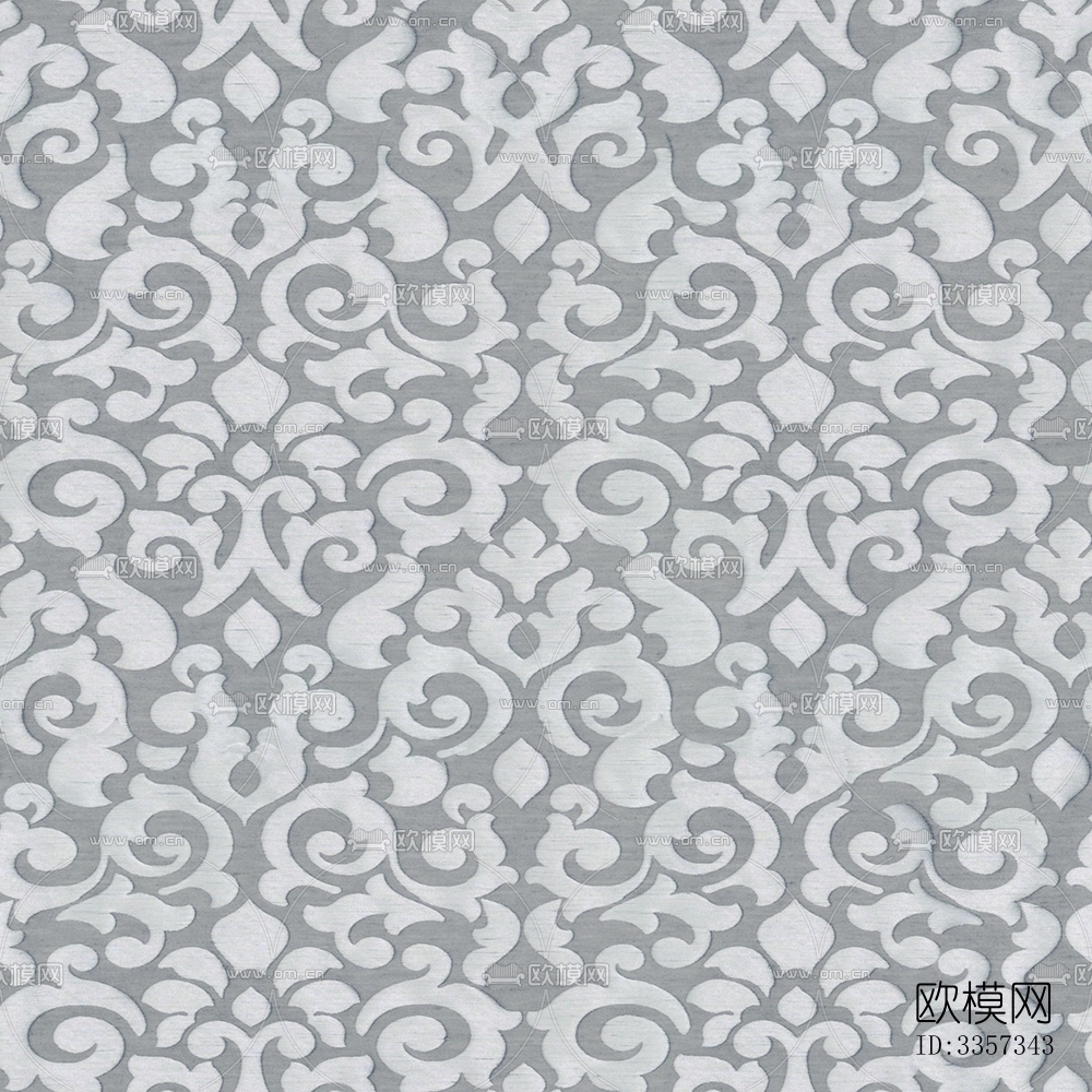 无缝灰色现代欧式古典花纹壁纸壁布墙布下载