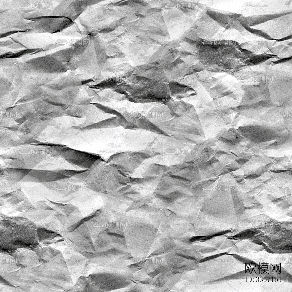 无缝灰白色褶皱纹理牛皮纸张纸皮质感下载