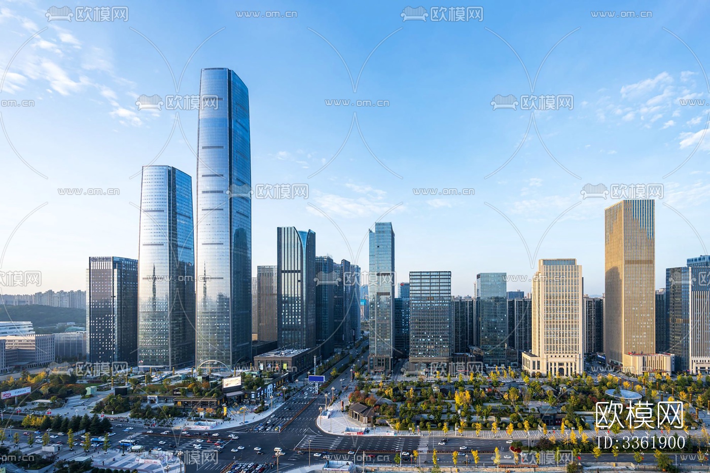 白天城市外景下载