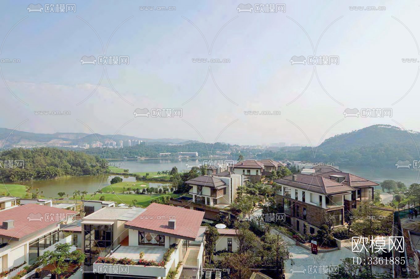 白天城市外景下载