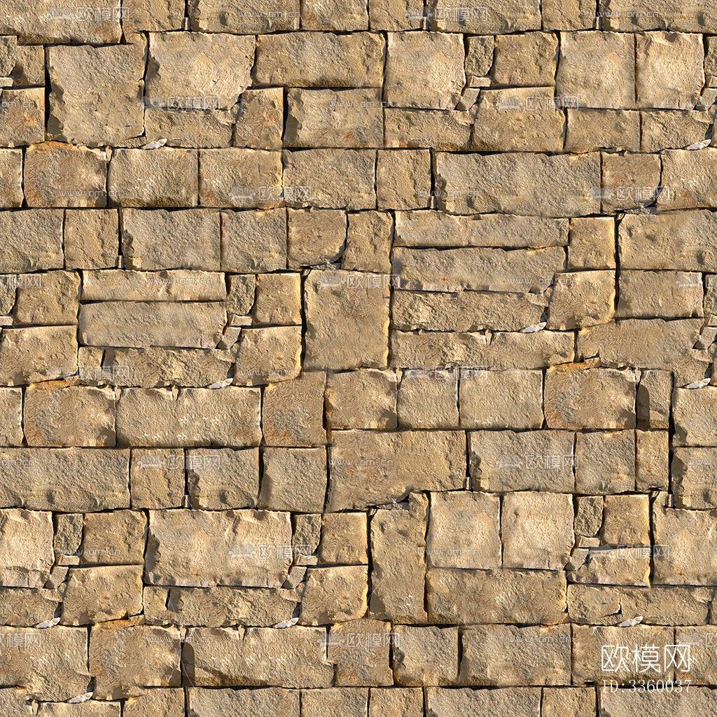 无缝室外建筑文化石材石块花岗岩墙砖墙面地面下载