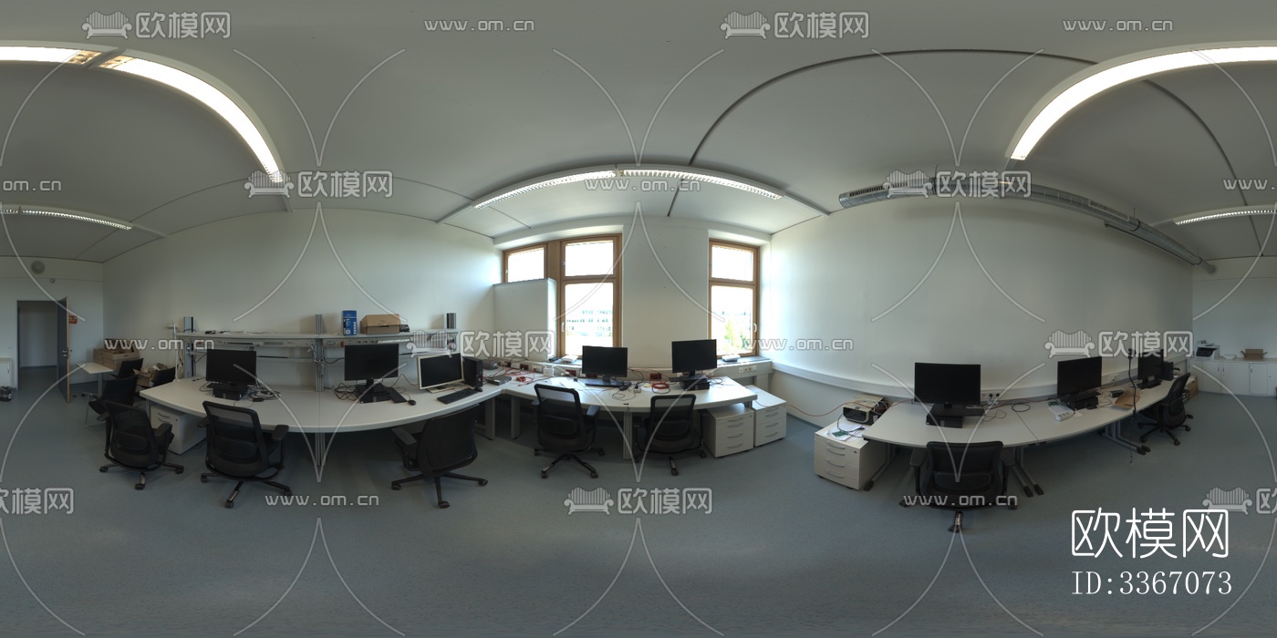 室内办公室HDR贴图下载