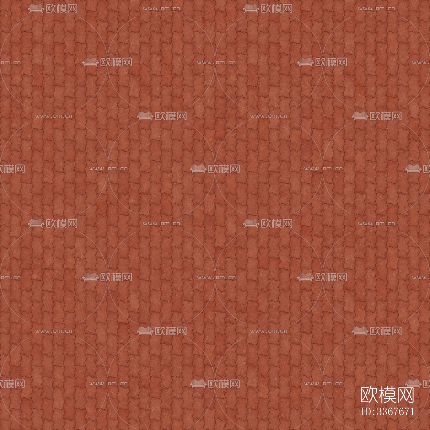 无缝户外红砖铺地人行道地砖下载