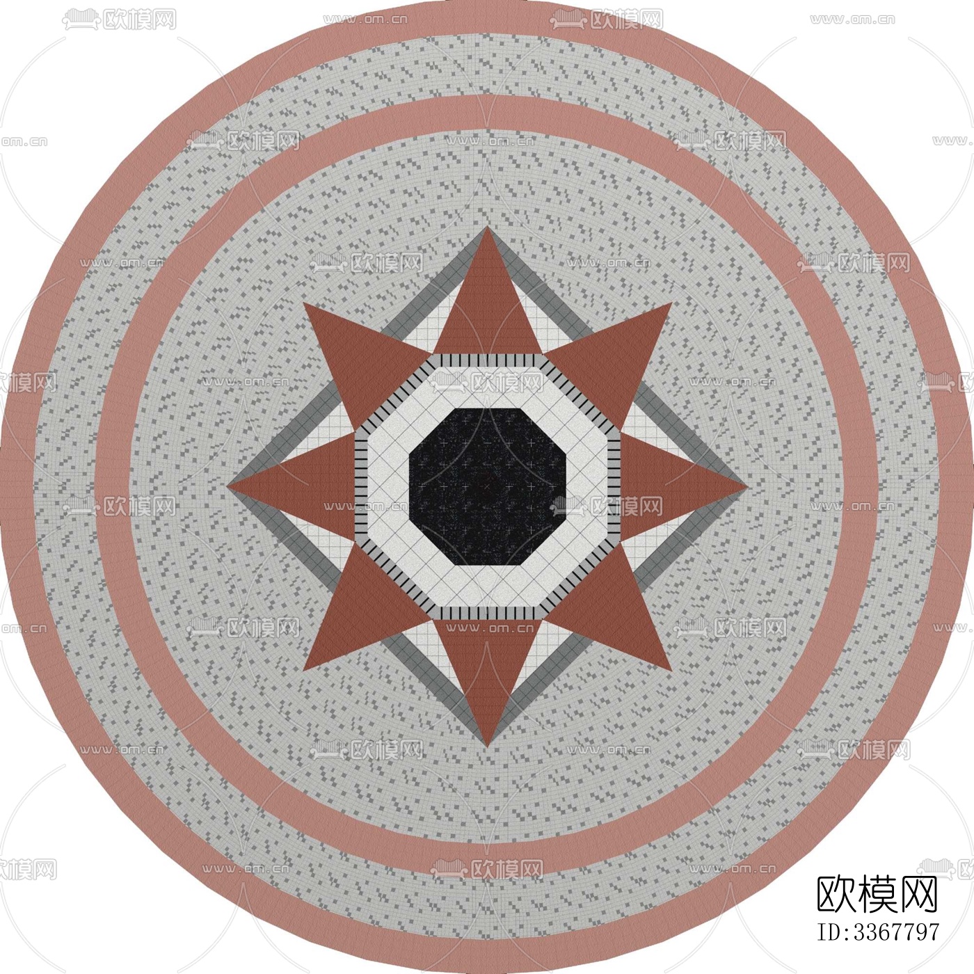 石材地面拼花下载