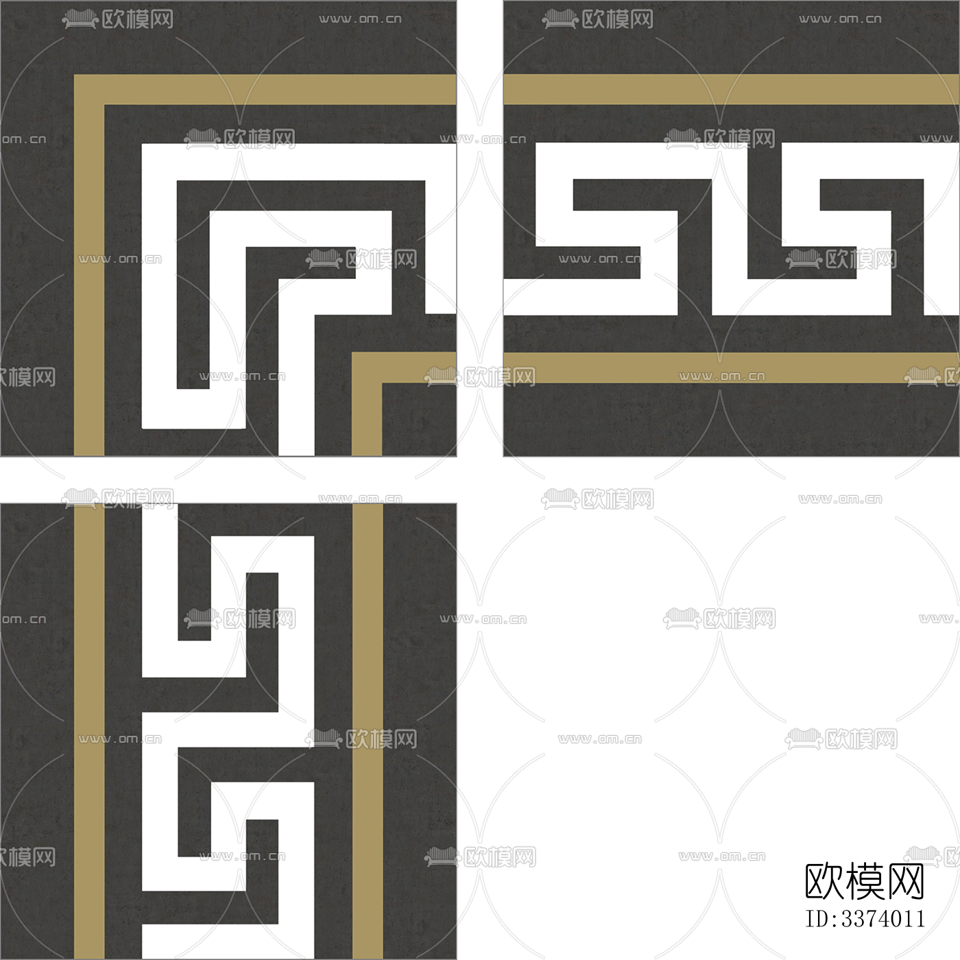无缝复古水泥混凝土石材几何拼花图案瓷砖花砖地砖墙砖下载