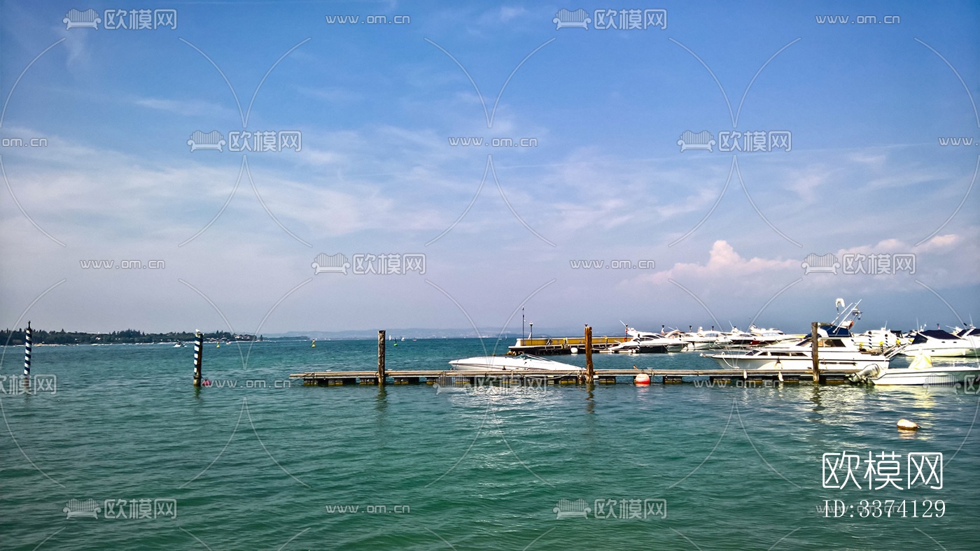 湖面海面景观风景