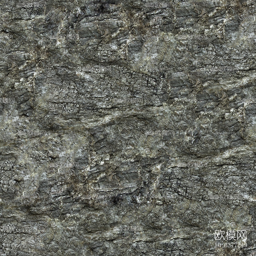 无缝黑灰色文化石墙岩石材墙面下载