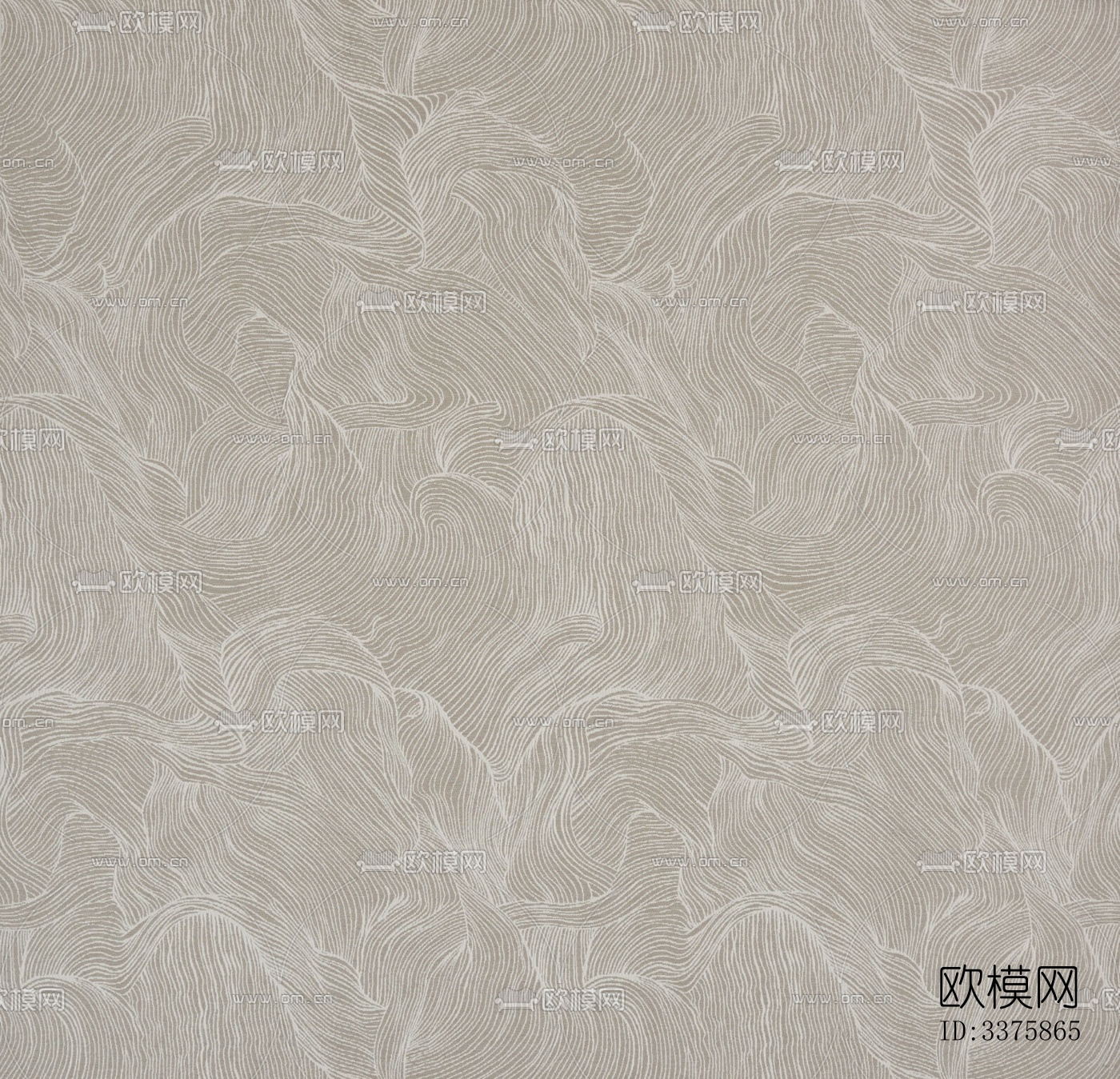 灰色新中式卷云纹理壁纸下载