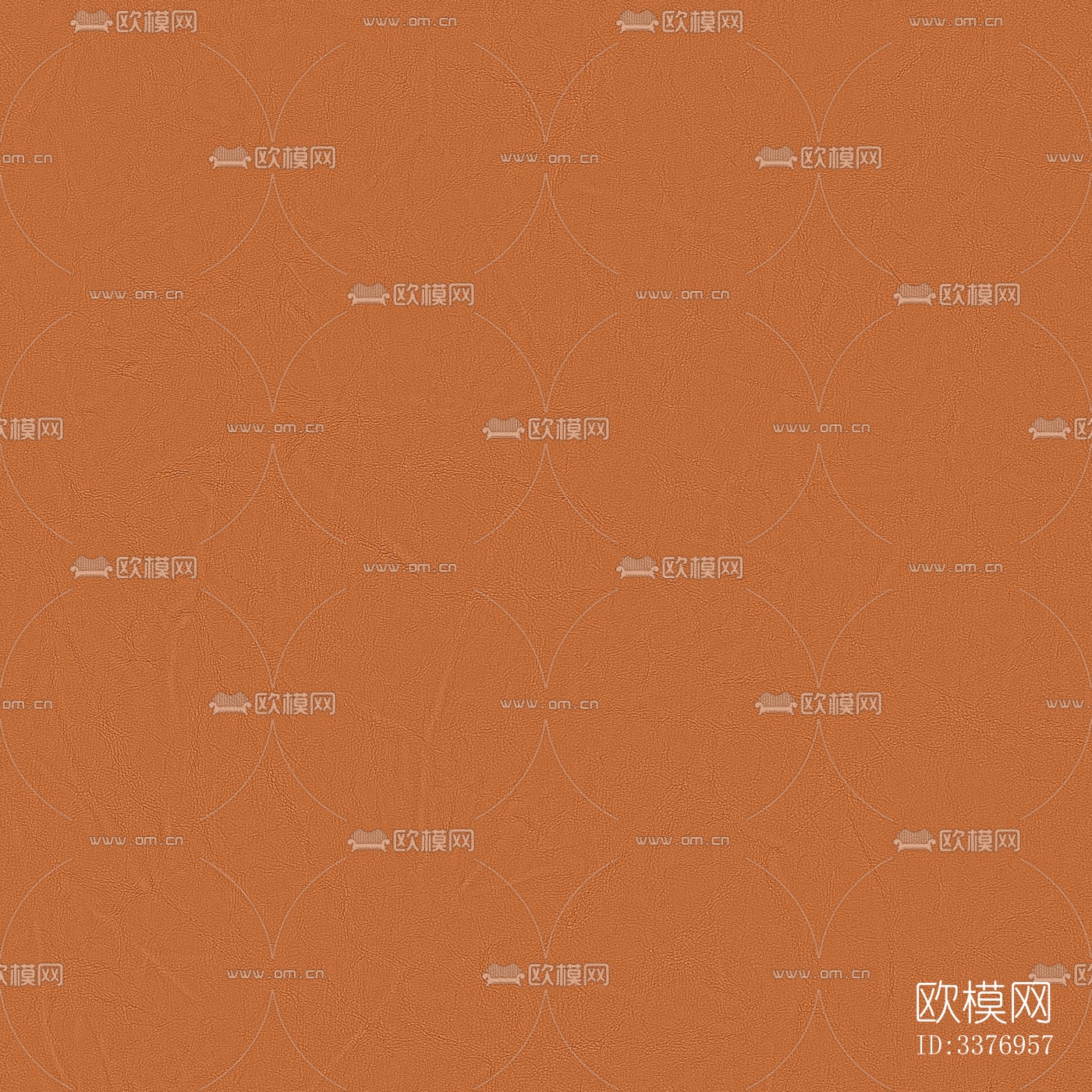 无缝橙色褶皱细纹皮革下载