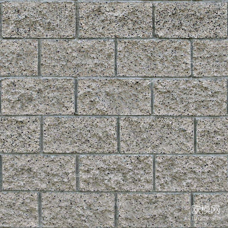 无缝灰色文化石墙面墙砖地面铺装下载