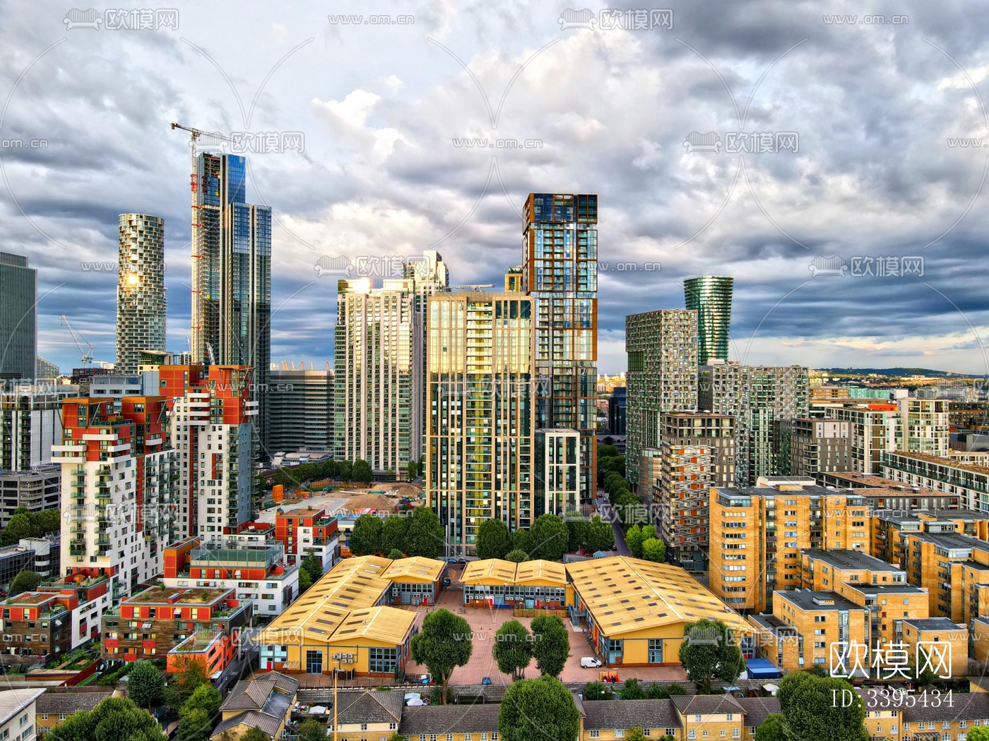 白天城市外景下载