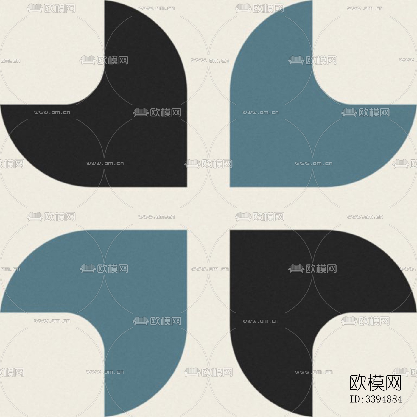 无缝复古几何拼花图案瓷砖花砖仿古砖下载