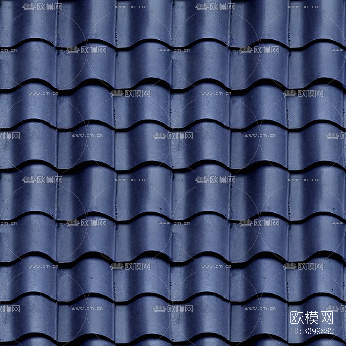 蓝色 瓦片 屋顶 屋面