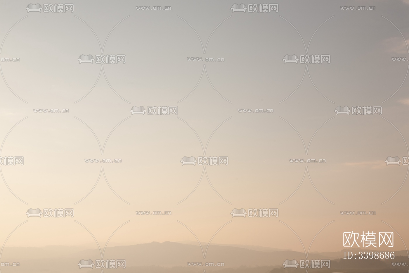 多云的蓝色天空景观风景下载