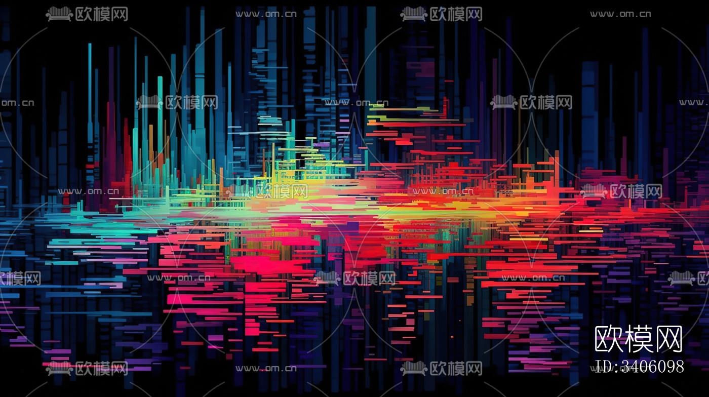 科技感数字屏幕贴图下载