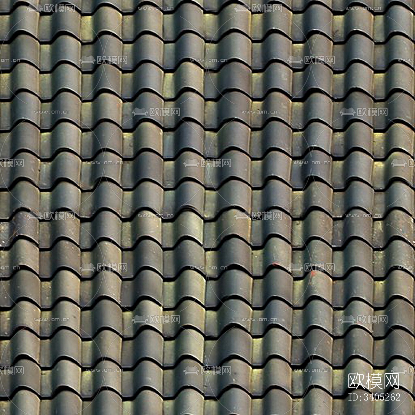 灰色 屋面 屋顶 瓦片