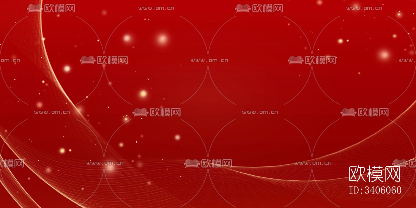 红色科技感屏幕贴图下载