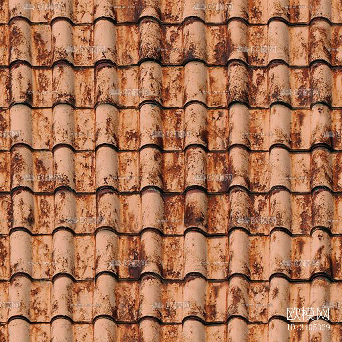 褐色 屋顶 屋面 瓦片