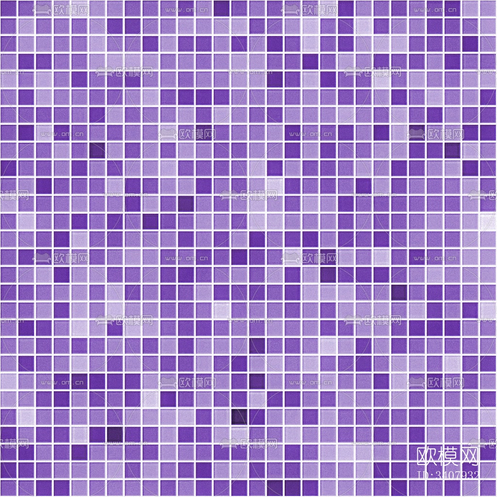 紫色马赛克瓷砖 游泳池瓷砖 泳池水底瓷砖 石材拼花下载