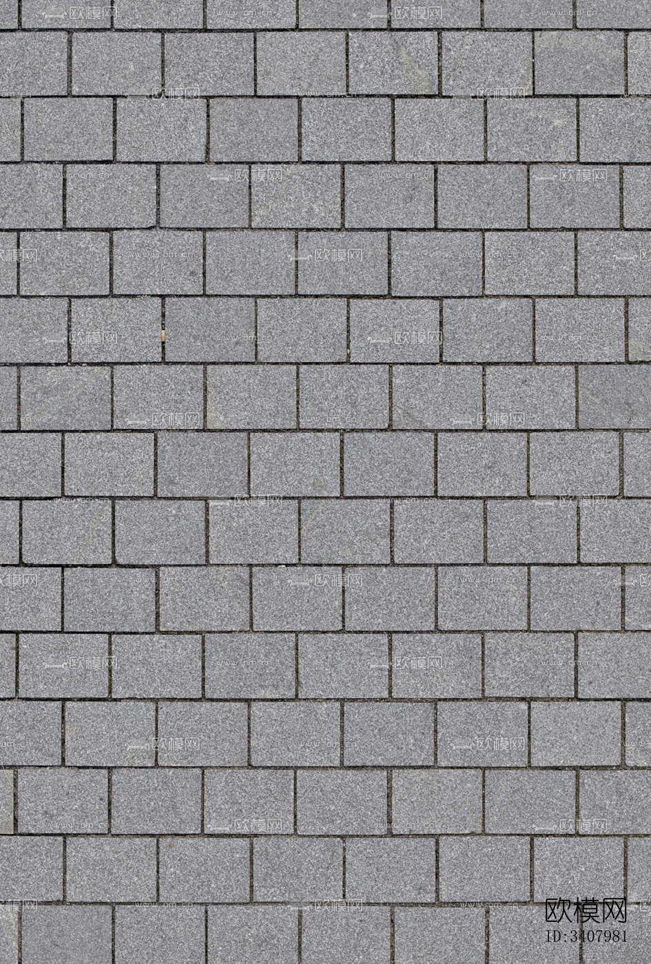 无缝室外错缝砖 人行道砖 透水砖 水泥砖 灰色广场砖下载