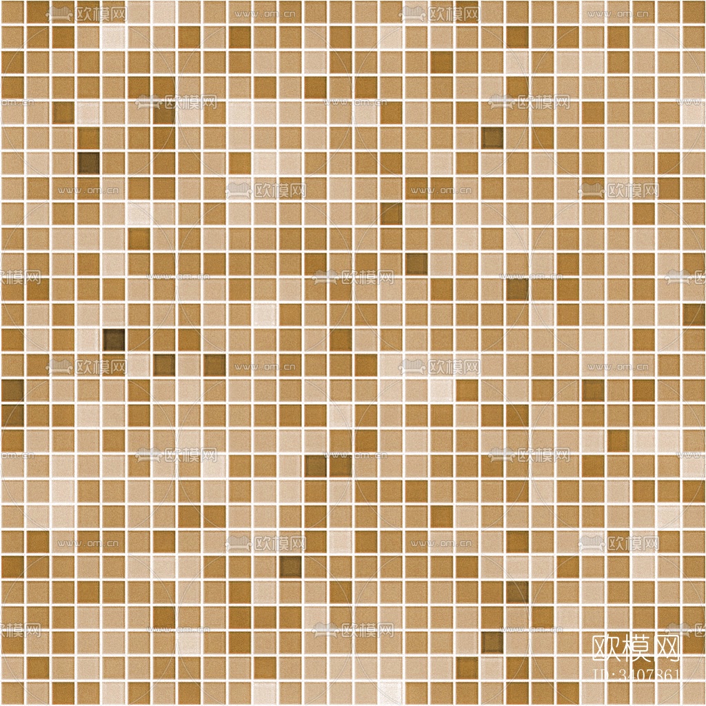 橘黄色哑光方格瓷砖 马赛克 格子砖 地砖 陶瓷 马赛克 墙砖下载