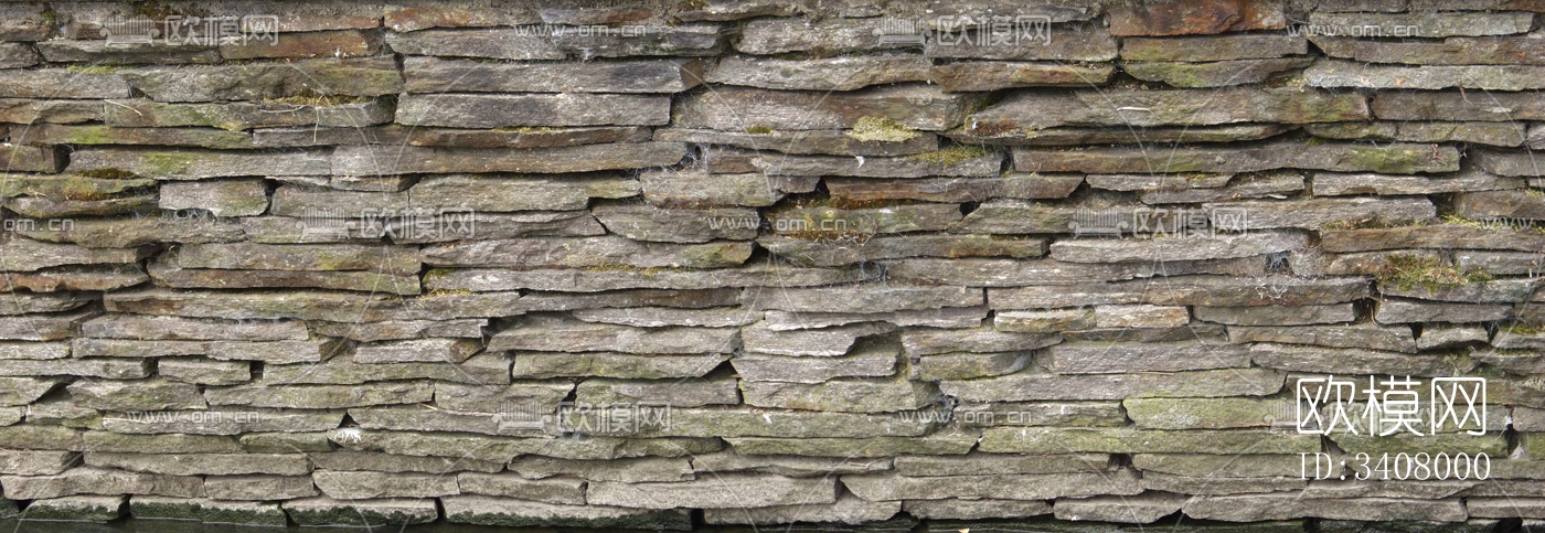 现代新中式其它墙面 灰色做旧石头墙面 外墙下载