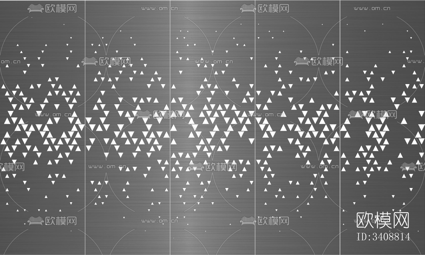 黑钛灰拉丝穿孔铝板金属 免扣贴图下载